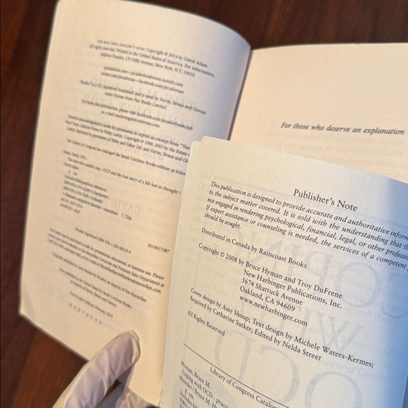 4 BOOKS OCD B. Hyman & T. Dufrene D. Adam Kirsten Pagacz & ENNEAGRAM H. Palmer - Picture 15 of 16